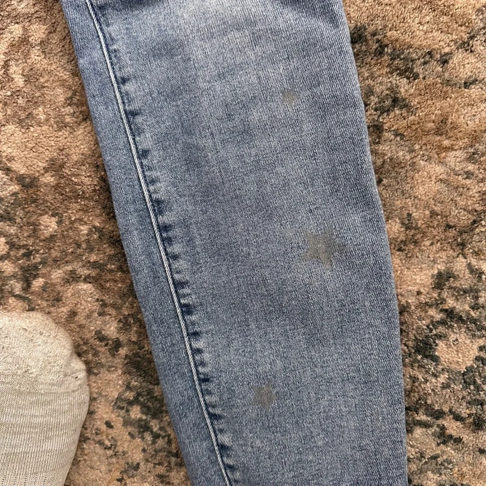 Abercrombie & Fitch Simone High Rise Ankle Star Print Skinny Jeans 28L - Picture 10 of 10